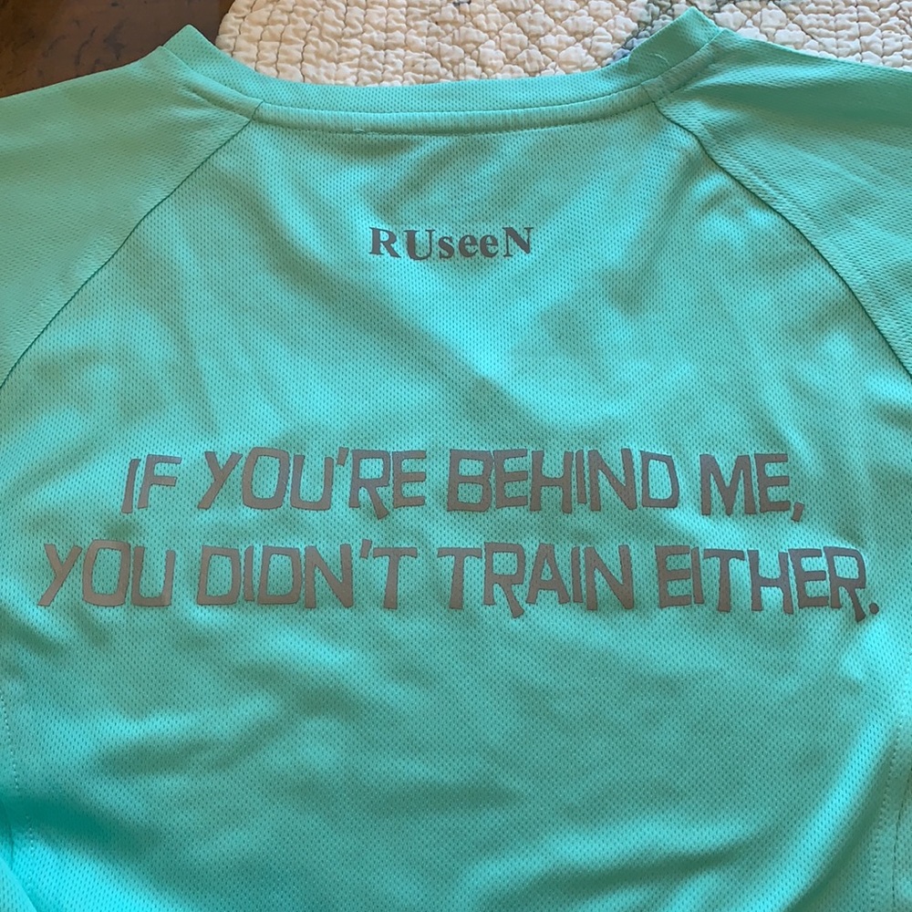 RUseeN runners shirt, M, women’s, excellent cons